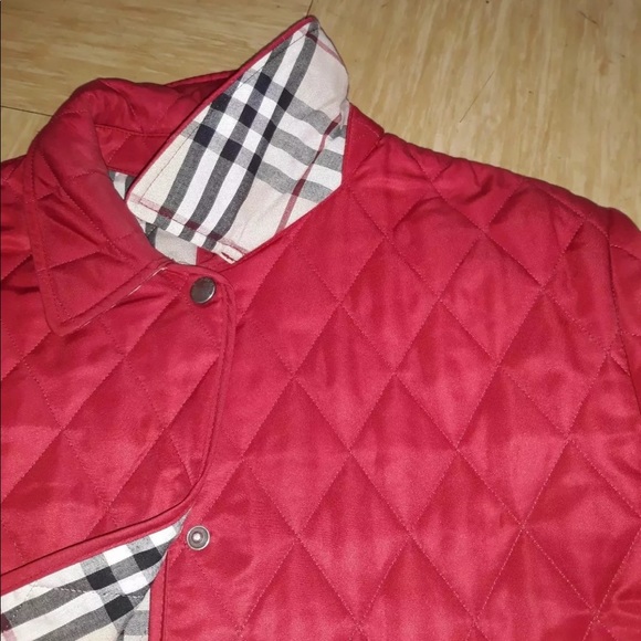 Burberry London Nova Chk Quilted Jacket Size Sm - Picture 4 of 8
